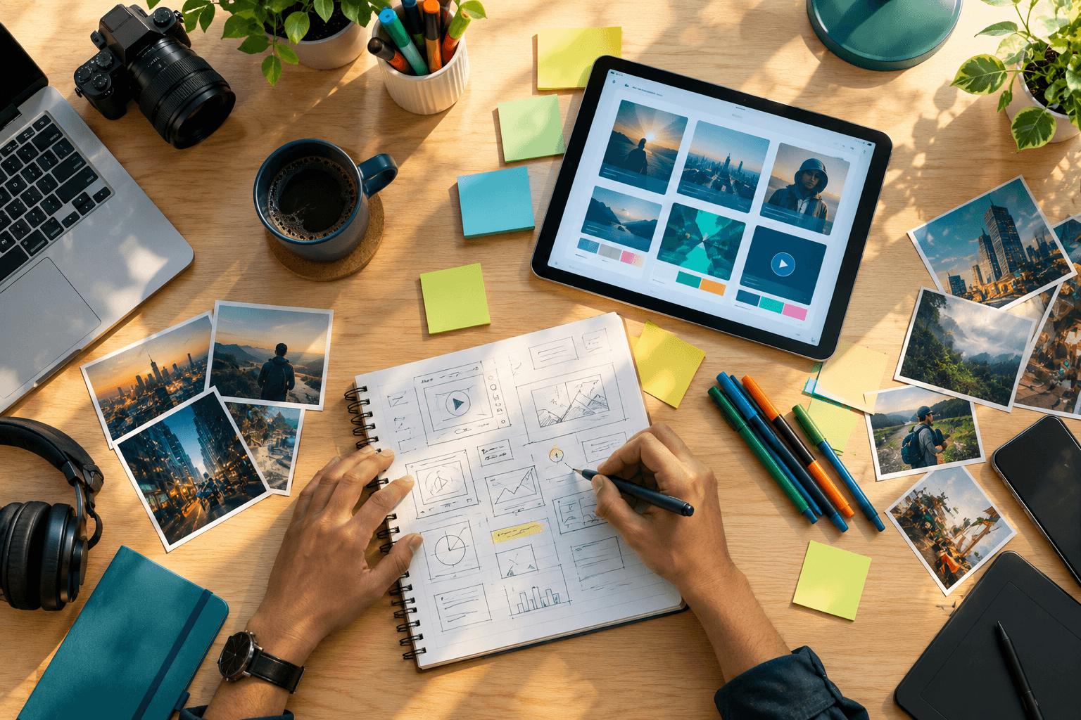 Video and visual storytelling production